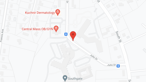 Map of the neighborhood around Hampton Suites at Southgate