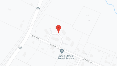 Map of the neighborhood around Quabbin Estates