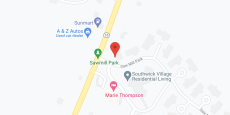 Southwick Village in google map