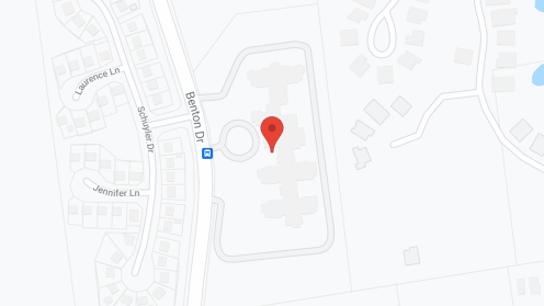 Map of the neighborhood around Redstone Rehabilitation and Nursing Center