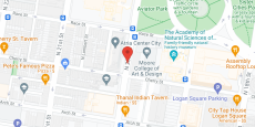 Atria Center City in google map