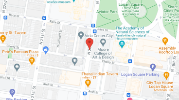 Atria Center City in google map