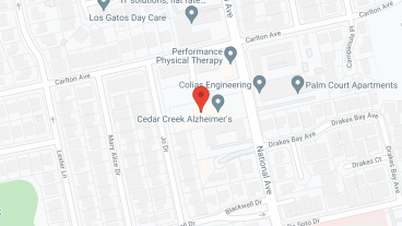 Cedar Creek in google map
