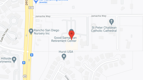 Map of the neighborhood around Good Samaritan