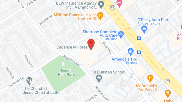 Cadence Millbrae by Cogir in google map
