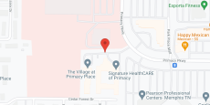 Village at Primacy Place in google map
