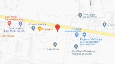 Lake Wylie in google map