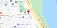 Atria Forest Hills in google map