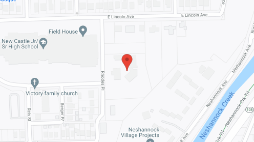 Map of the neighborhood around Rhodes Estates