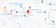 American House Lebanon in google map