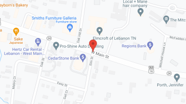 American House Lebanon in google map