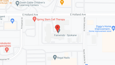 Fairwinds Spokane in google map