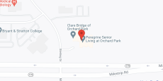 Peregrine Senior Living at Orchard Park in google map