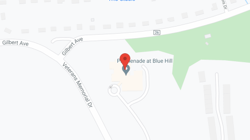Map of the neighborhood around Promenade at Blue Hill