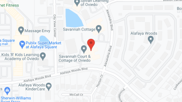 Savannah Court and Cottage of Oviedo in google map