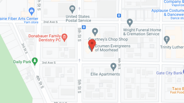 Ecumen Evergreens Of Moorhead in google map