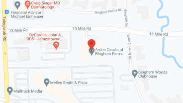Arden Courts A ProMedica Memory Care Community in Bingham Farms in google map