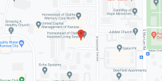 Homestead of Olathe in google map