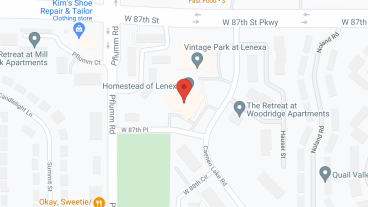 Homestead of Lenexa in google map