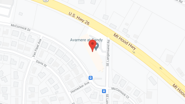 Avamere at Sandy in google map