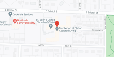 Brentwood at Elkhart Assisted Living in google map