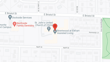 Brentwood at Elkhart Assisted Living in google map