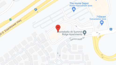 Map of the neighborhood around The Seasons