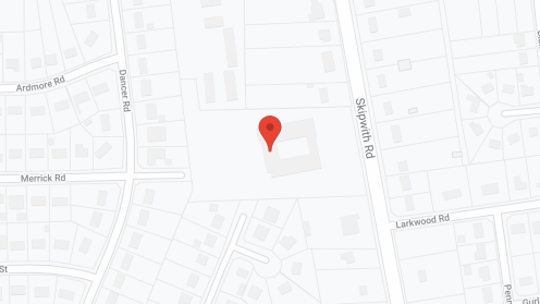 Map of the neighborhood around Morningside in the West End