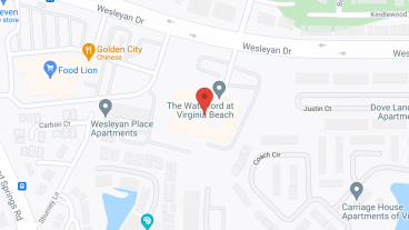 The Waterford at Virginia Beach in google map