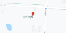North Point Senior Living in google map