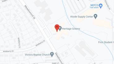 Heritage Greens in google map