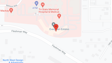 Evergreen Estates in google map