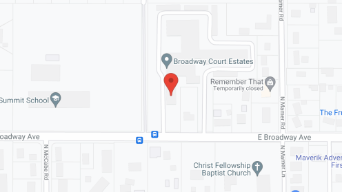 Map of the neighborhood around Broadway Court Estates