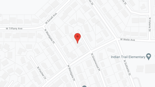 Map of the neighborhood around Greenwood Care Ctr