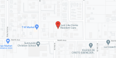 Just Like Home Resident Care in google map
