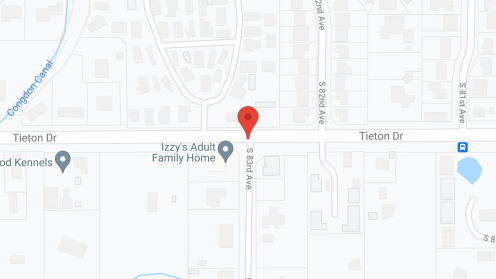 Map of the neighborhood around Homefires