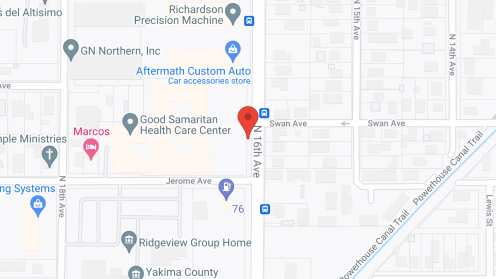 Map of the neighborhood around Samaritan House