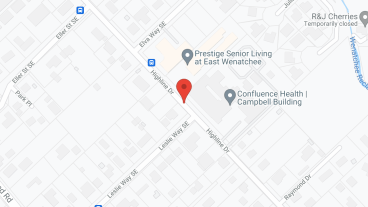 Prestige Senior Living at East Wenatchee in google map