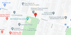 Delaware Plaza in google map