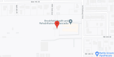 Brookfield Health and Rehab in google map