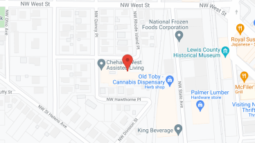 Chehalis West Assisted Living in google map