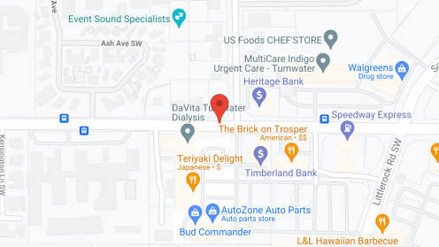 Map of the neighborhood around Olympics West Senior Living