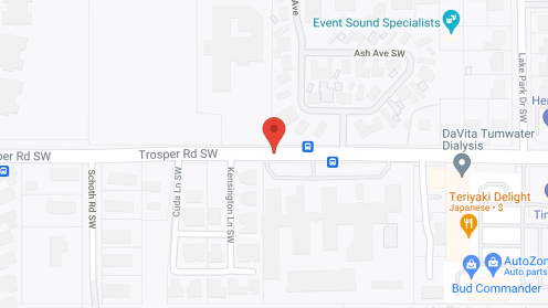 Map of the neighborhood around The Hampton