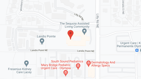 Map of the neighborhood around The Sequoia Assisted Living