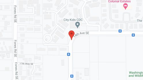 Map of the neighborhood around DeTray's Colonial Inn Retirement Apartments