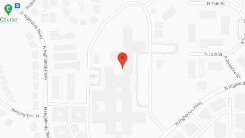 Map of the neighborhood around eliseo