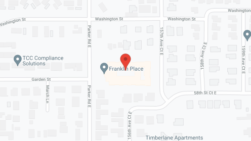 Map of the neighborhood around Avista Sumner