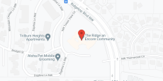 The Ridge in google map