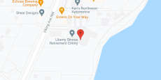 Liberty Shores Senior Living in google map