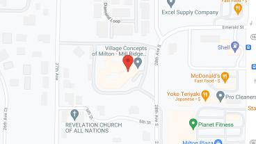 Mill Ridge Village Ret and AL in google map